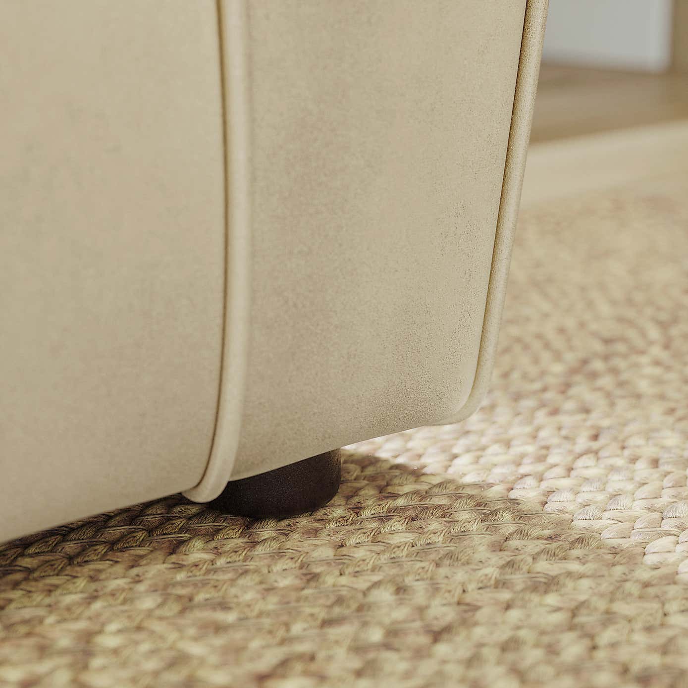 Blake Curved Arm Opulent Velvet 2 Seater Sofa