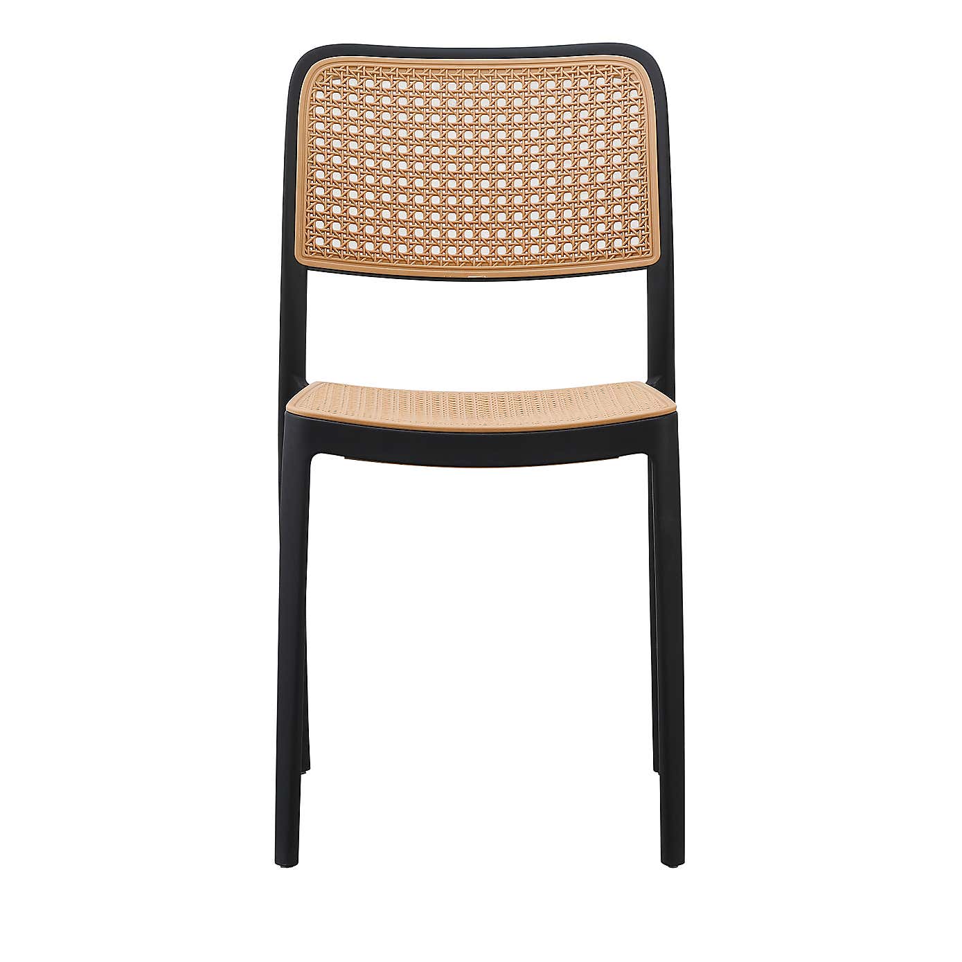 Fusion Living Plastic Cafe Dining Chair