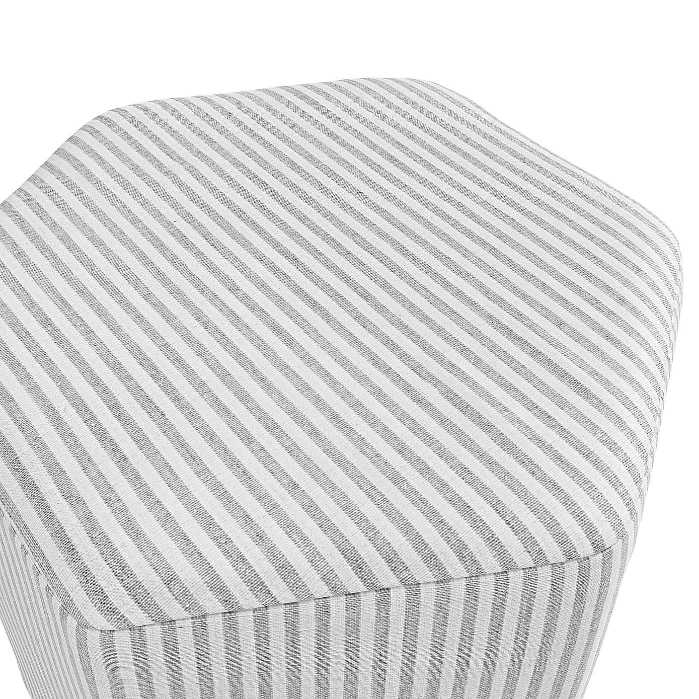 Harbour Thin Stripe Stool