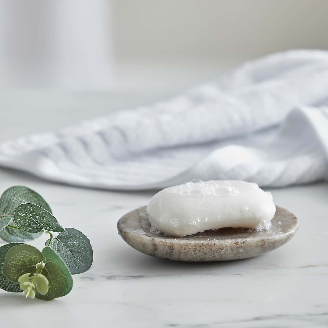 Dorma Marble Natural Soap Dish