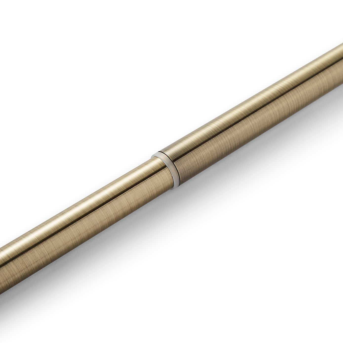 Cylinder Extendable Metal Eyelet Curtain Pole