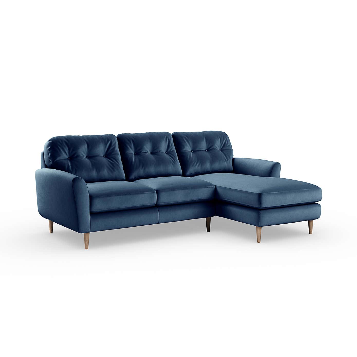 Sven Opulent Velvet Large Corner Chaise Sofa