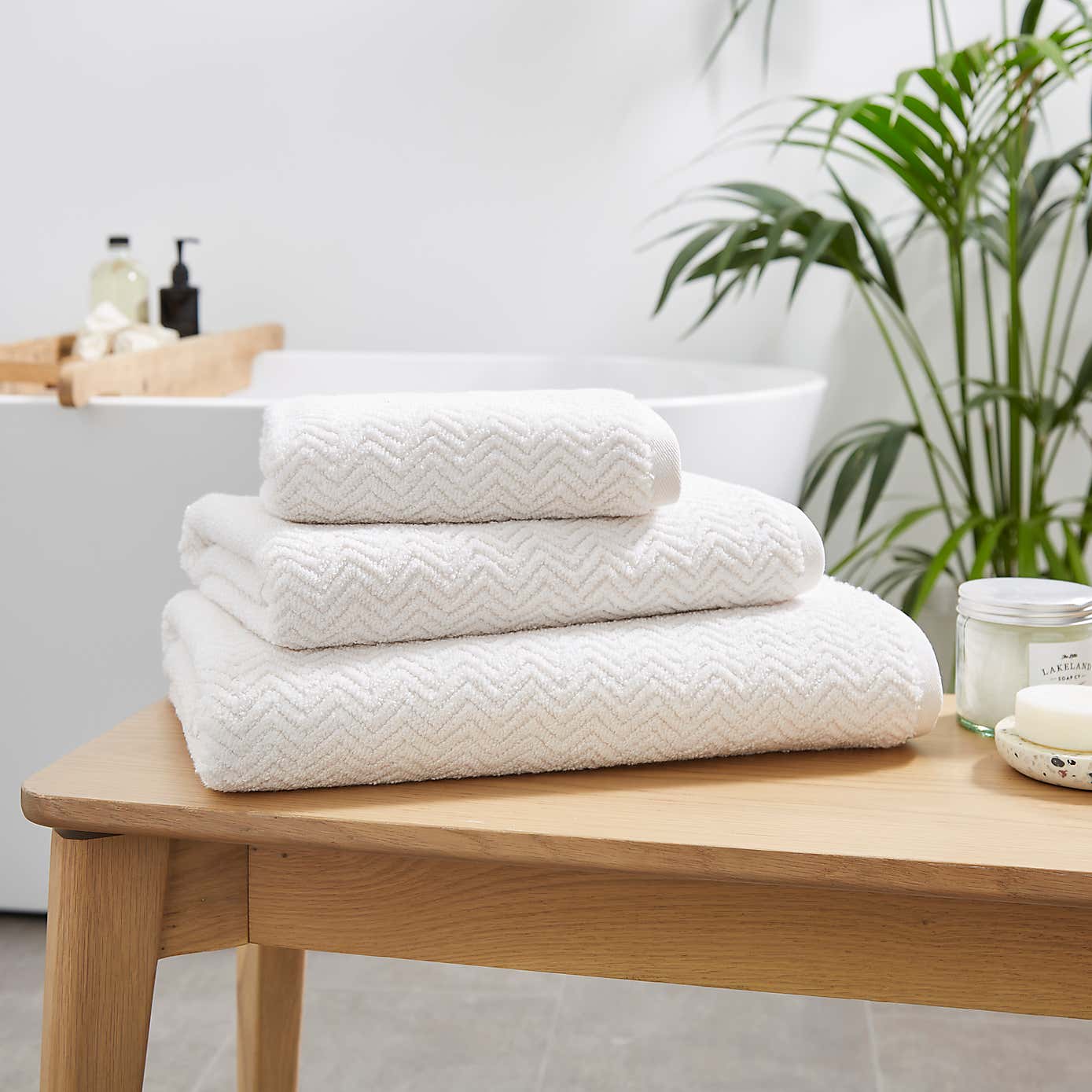 Cotton Zig Zag Towel