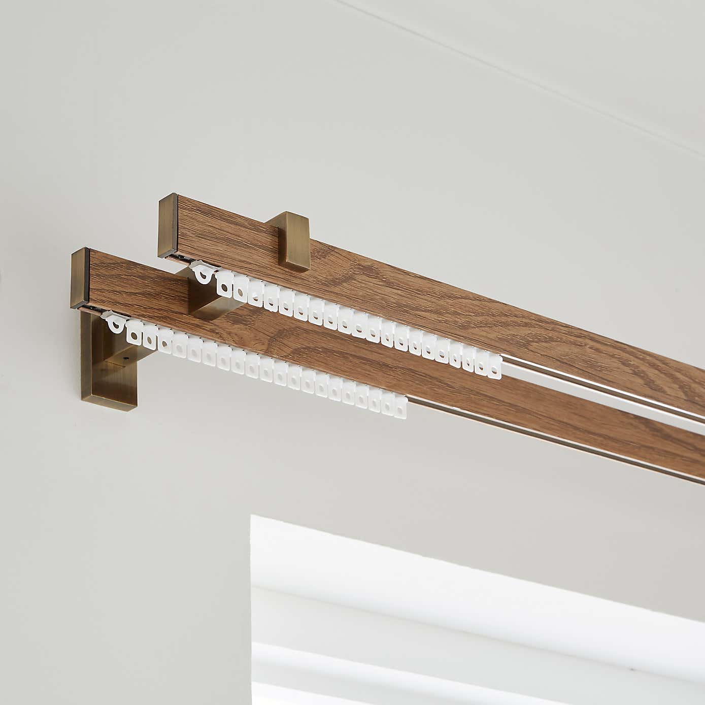 Hamilton Metal Double Curtain Track