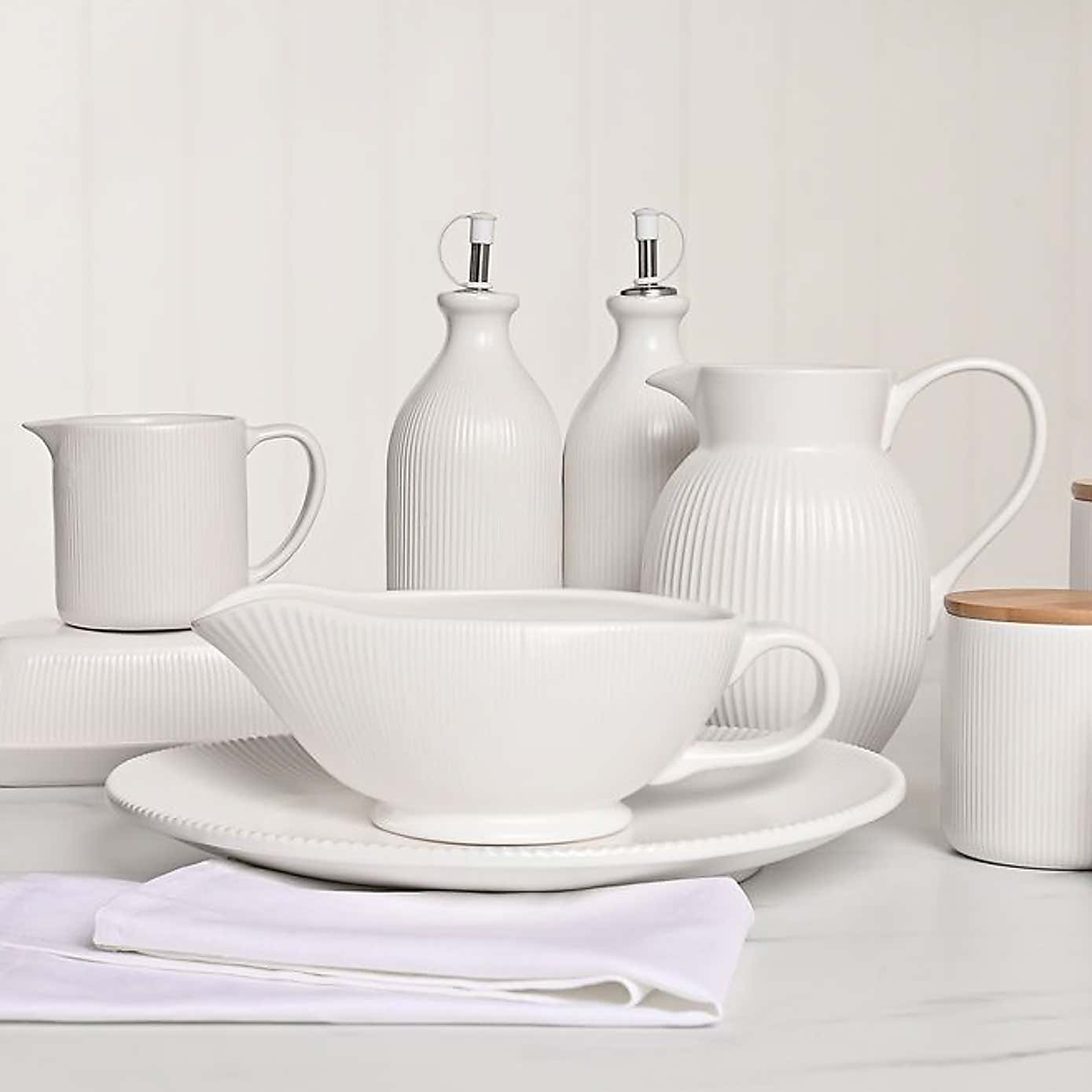 Hestia Ribbed Butter Dish