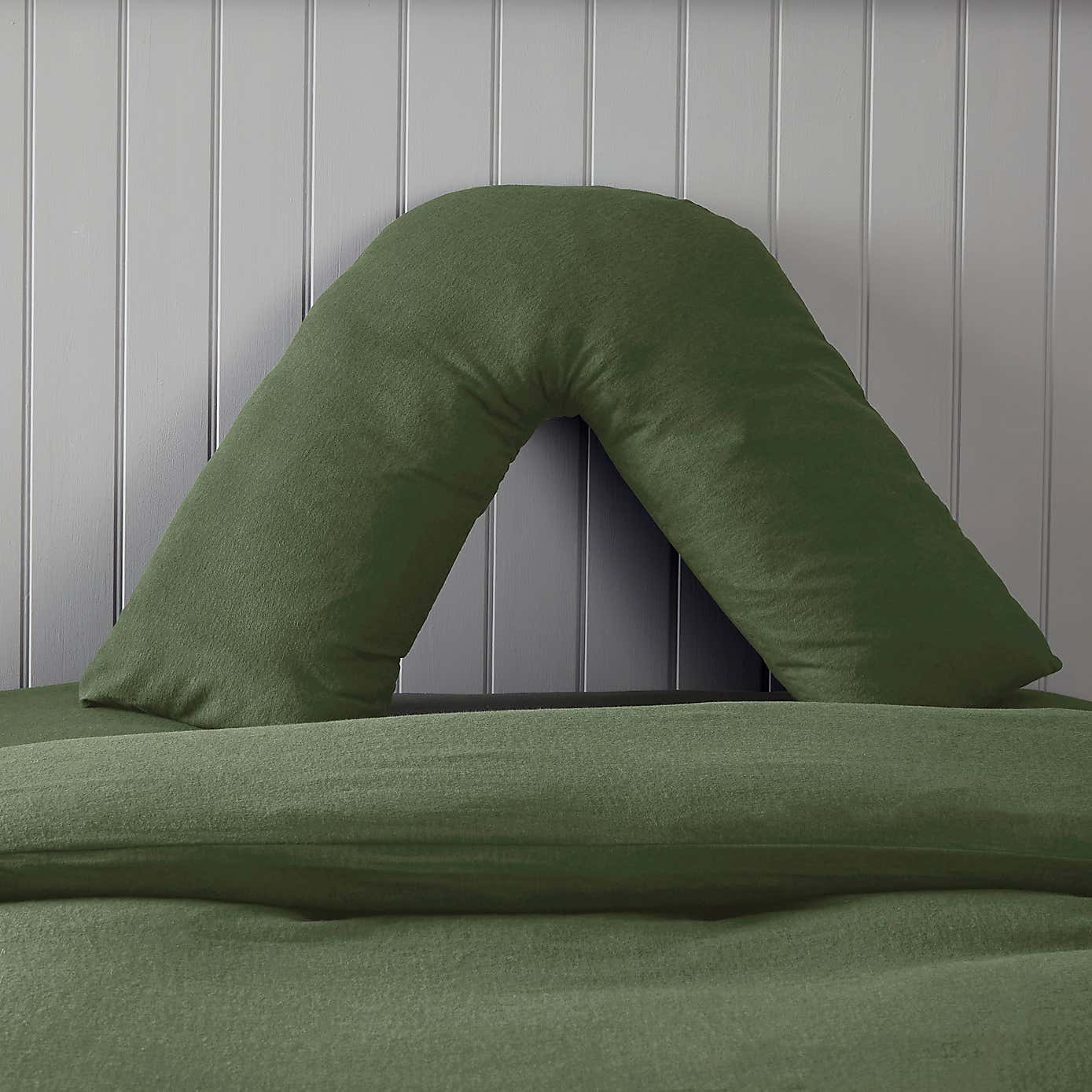 Soft & Cosy Brushed Cotton V-Shape Pillowcase
