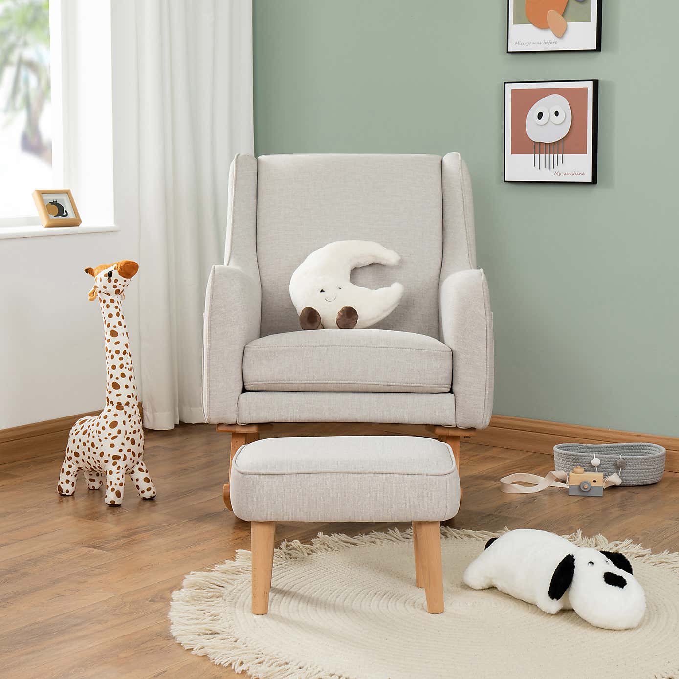 Ida Nursing Chair with Stool
