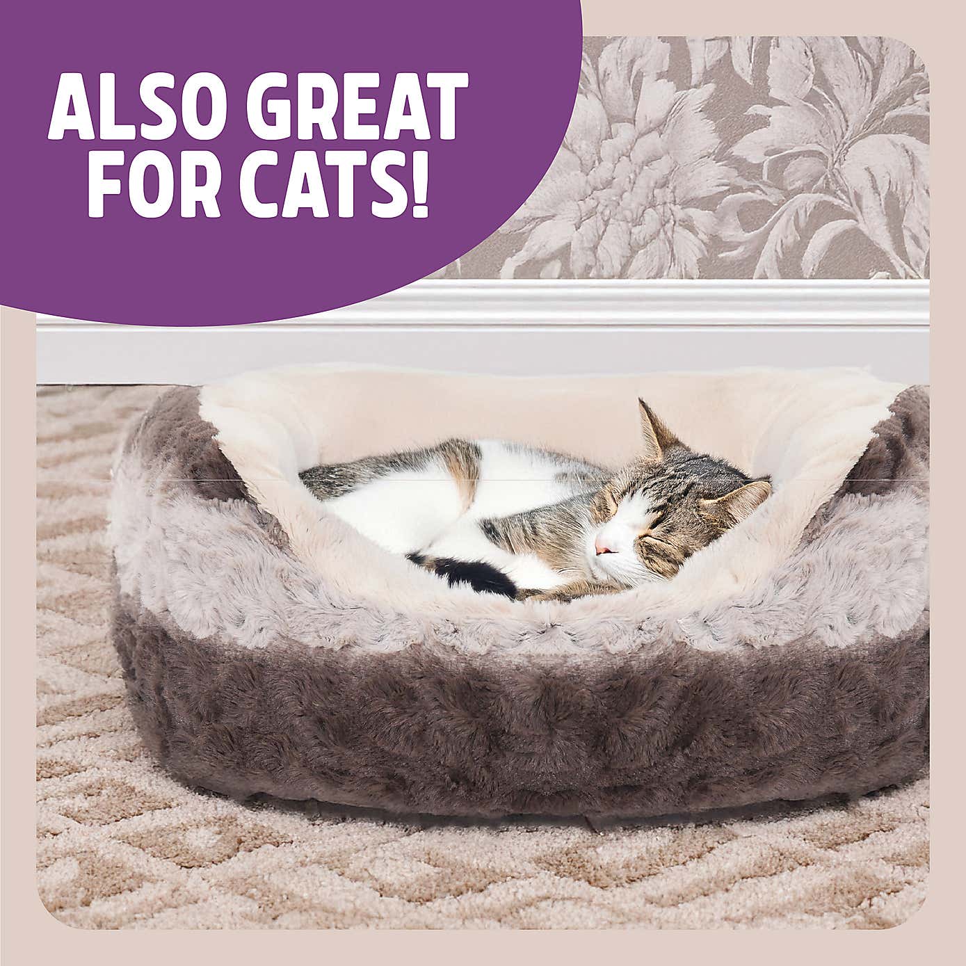 Rosewood Snuggle Oval Pet Bed