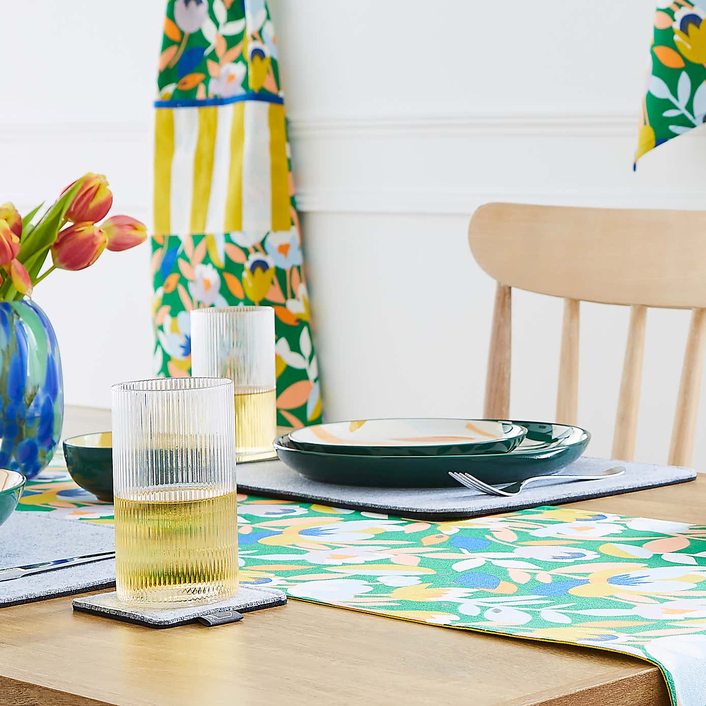 Elements Set of 4 Grey Coasters