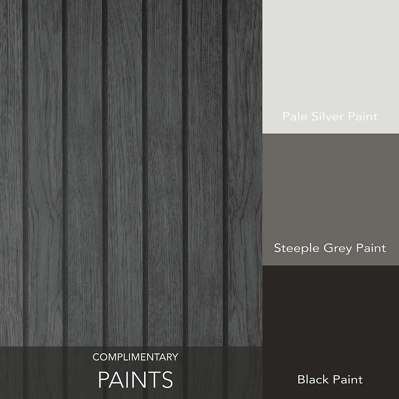 Wooden Slat Panel Wallpaper