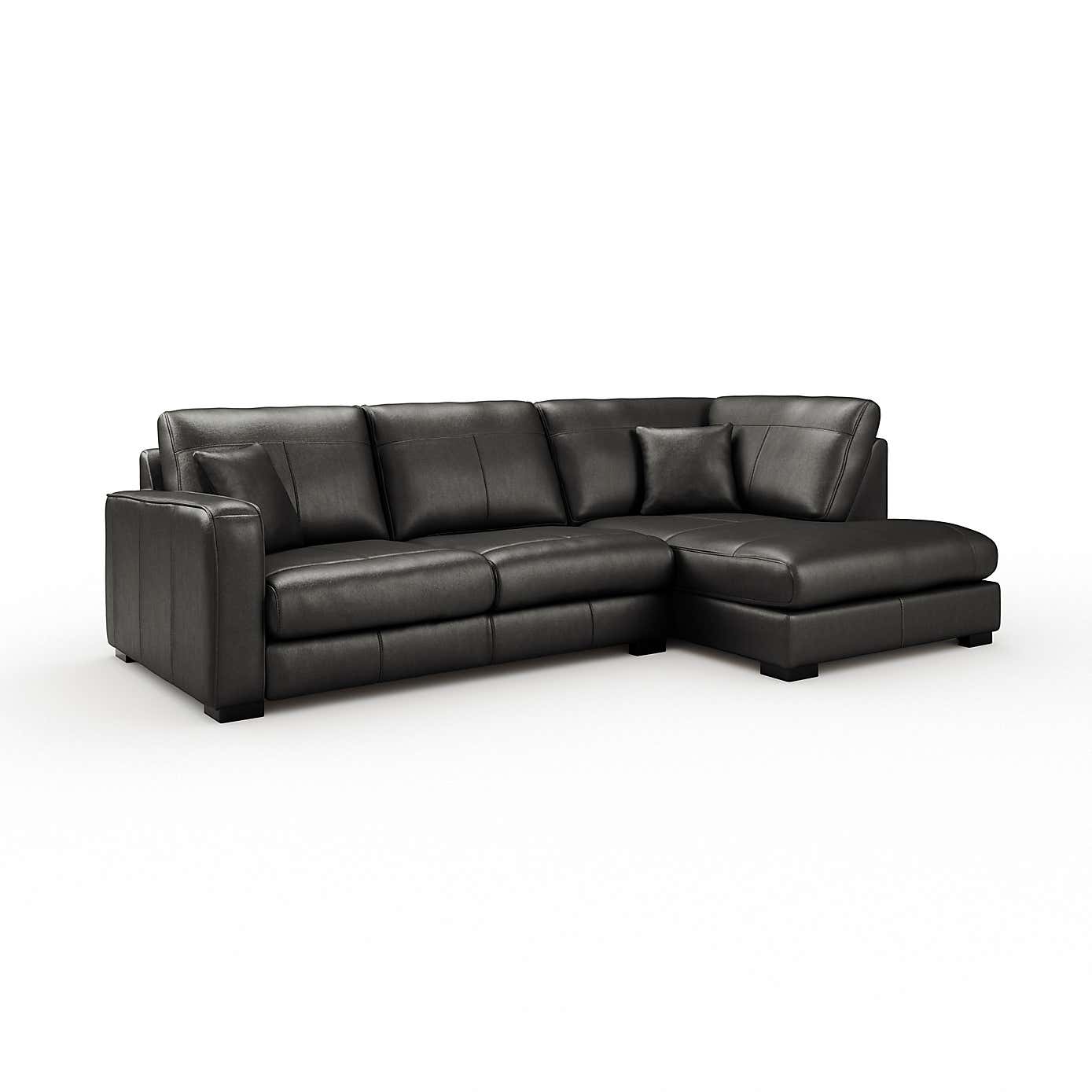 Carson Vintage Leather Large Corner Chaise Sofa