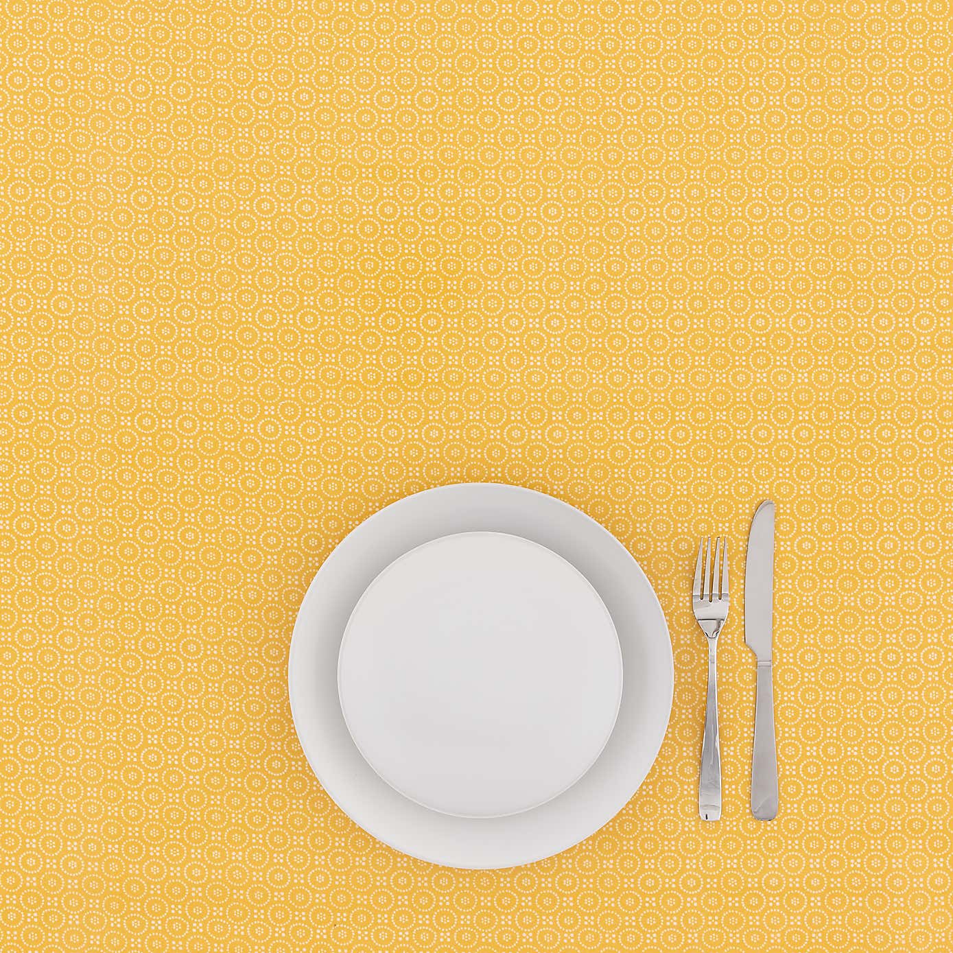 Dolly Ochre PVC Fabric