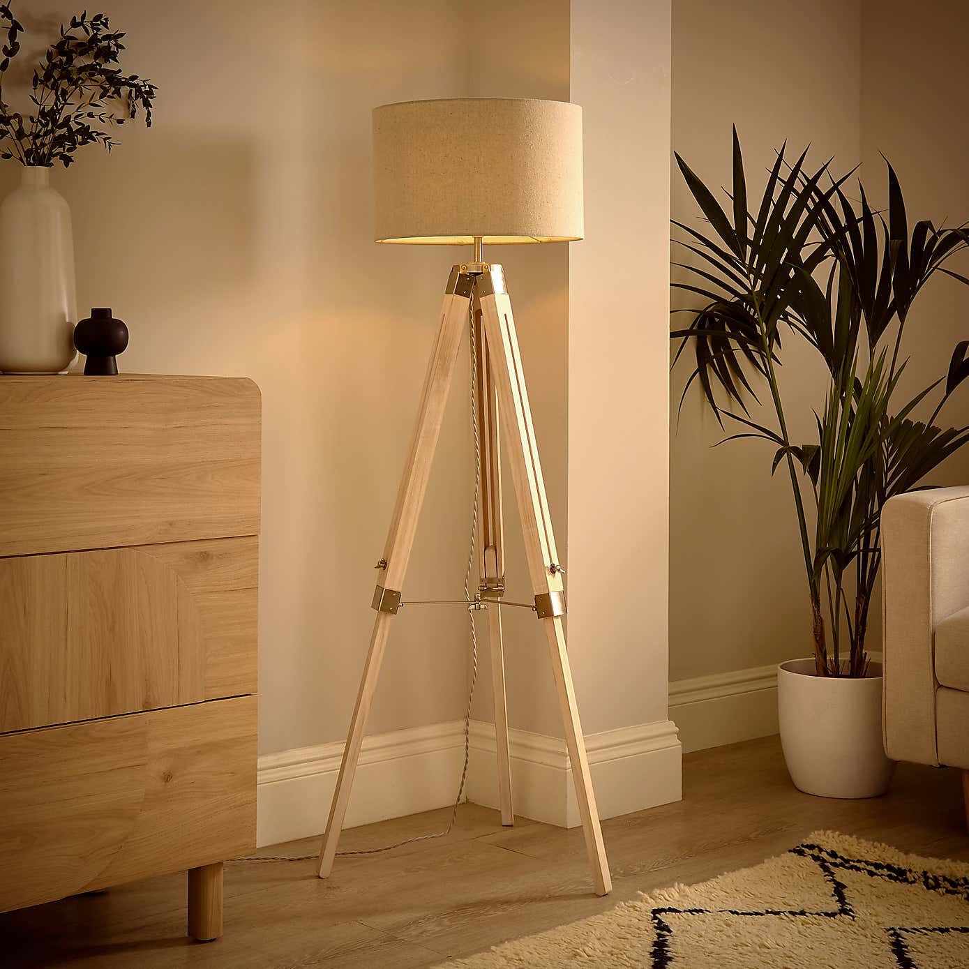 Trio Tripod Floor Lamp