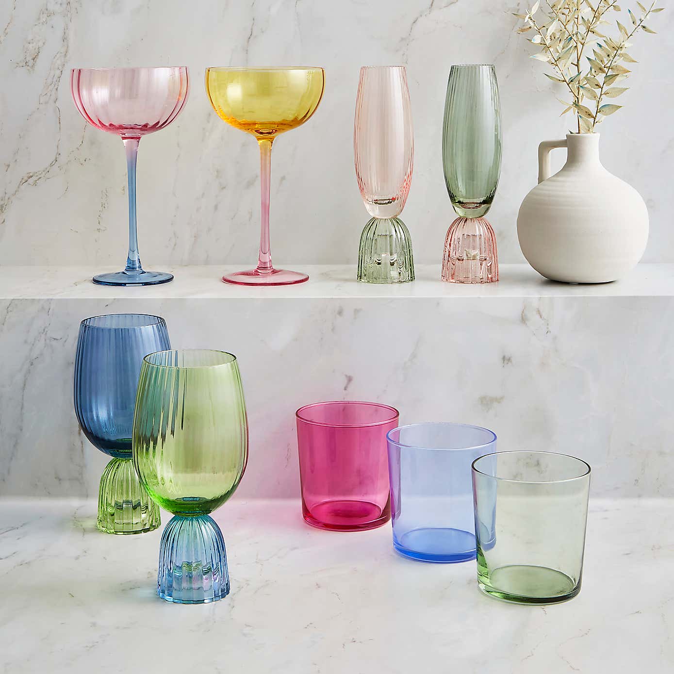 Set of 2 Florence Flute Glasses