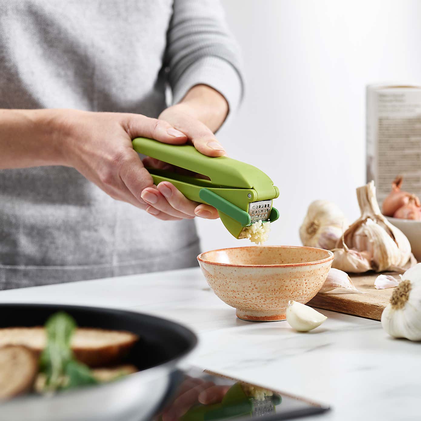 Joseph Joseph CleanForce Green Garlic Press