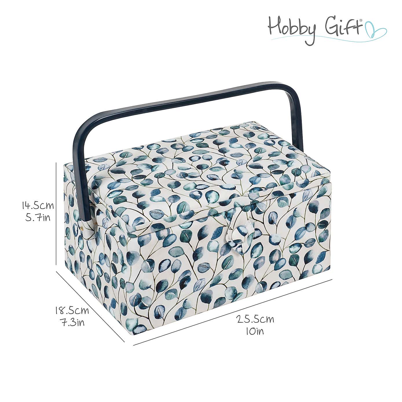 Hobby Gift Botanical Large Sewing Basket