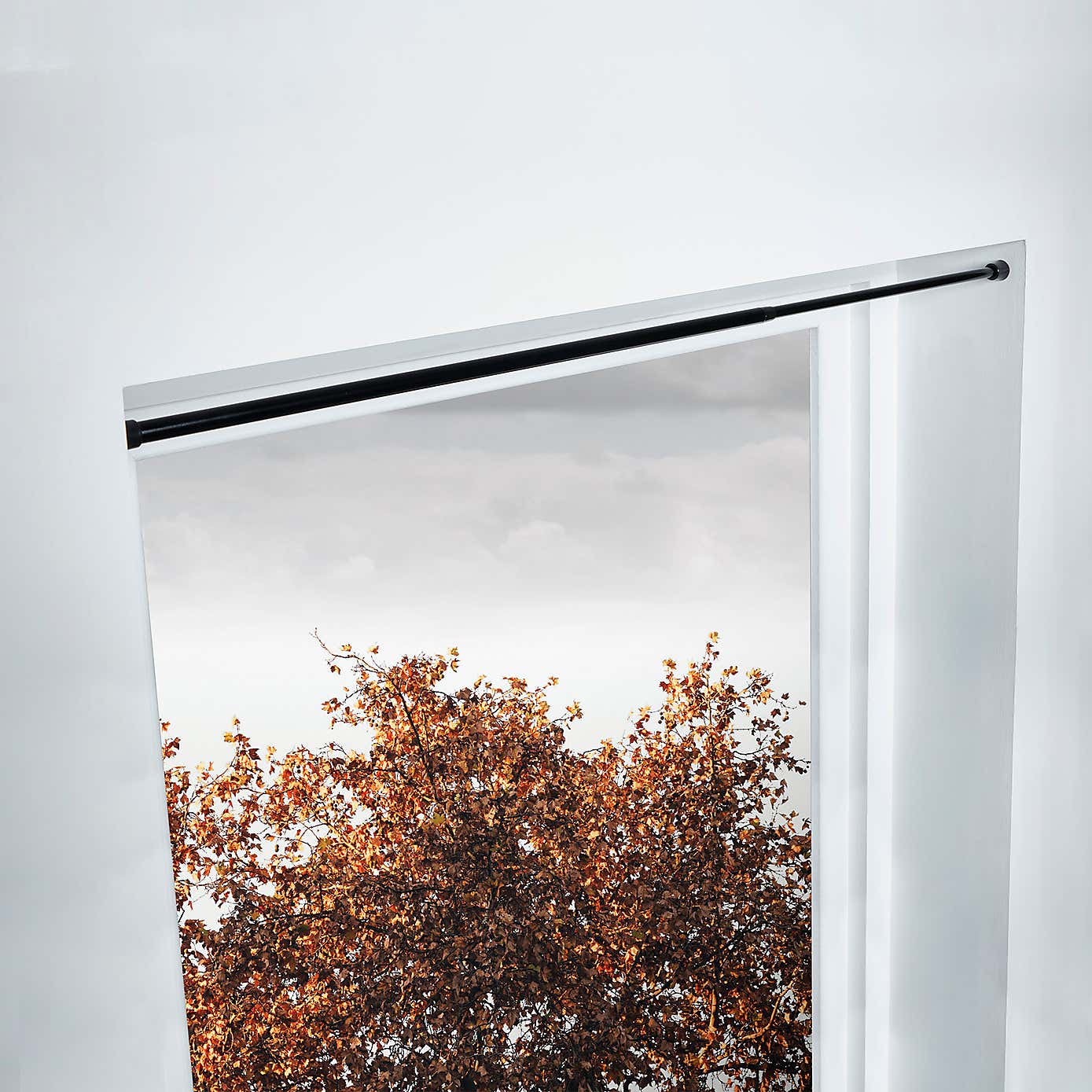 Matt Black Extendable Tension Rod