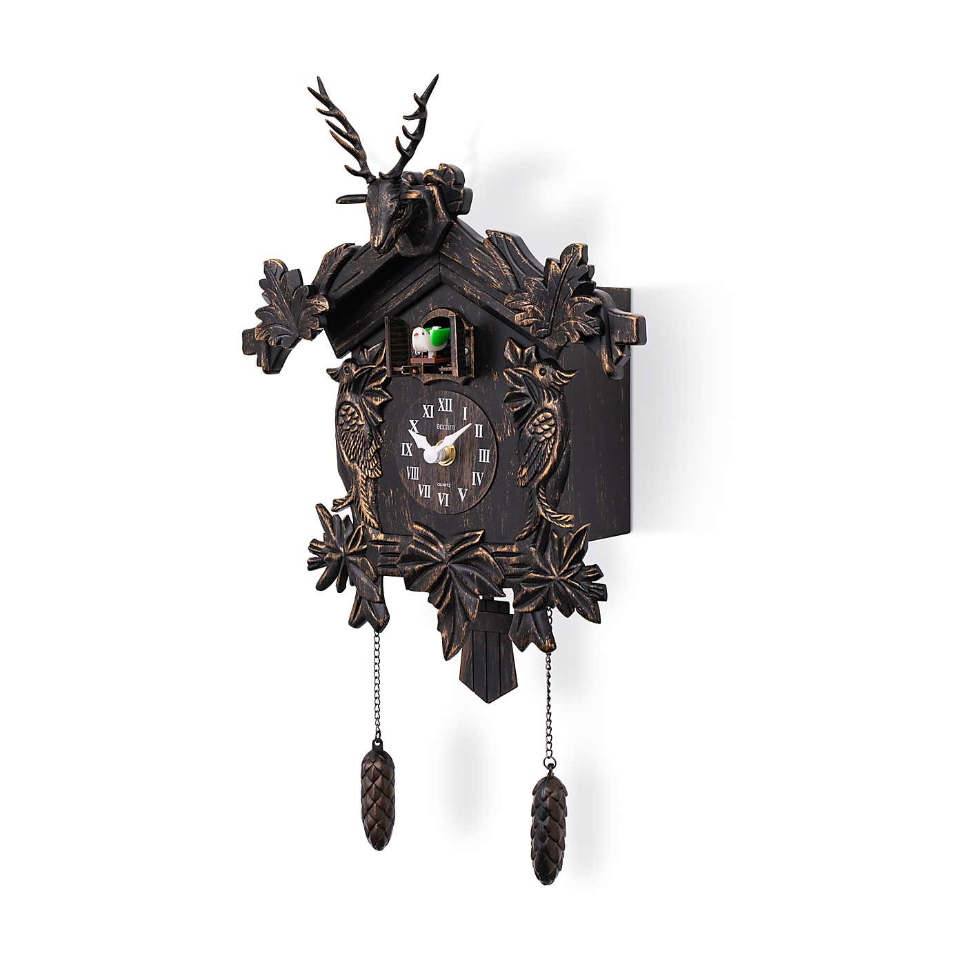 Acctim Lindau Bronze Wall Clock