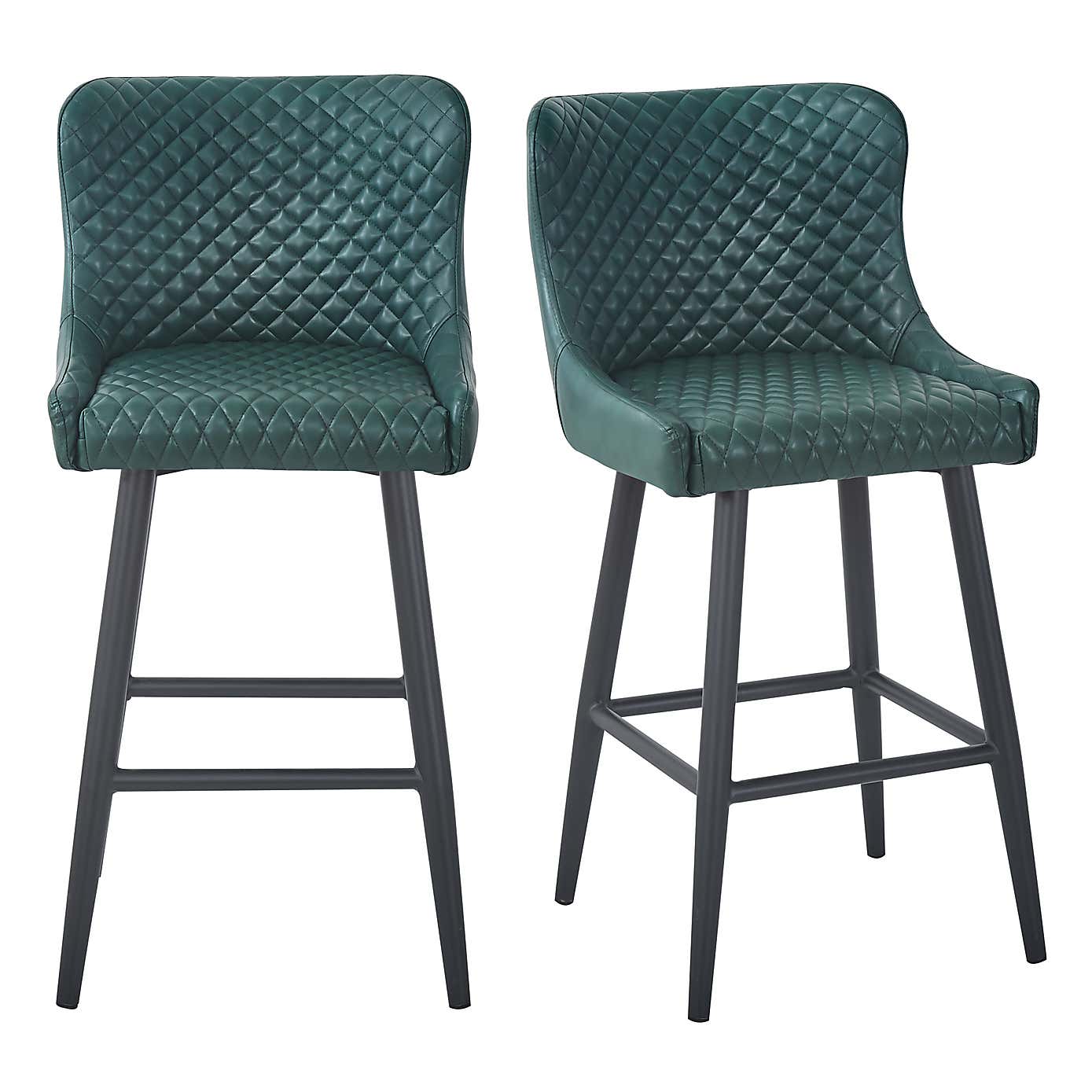 Montreal Counter Height Bar Stool, Faux Leather