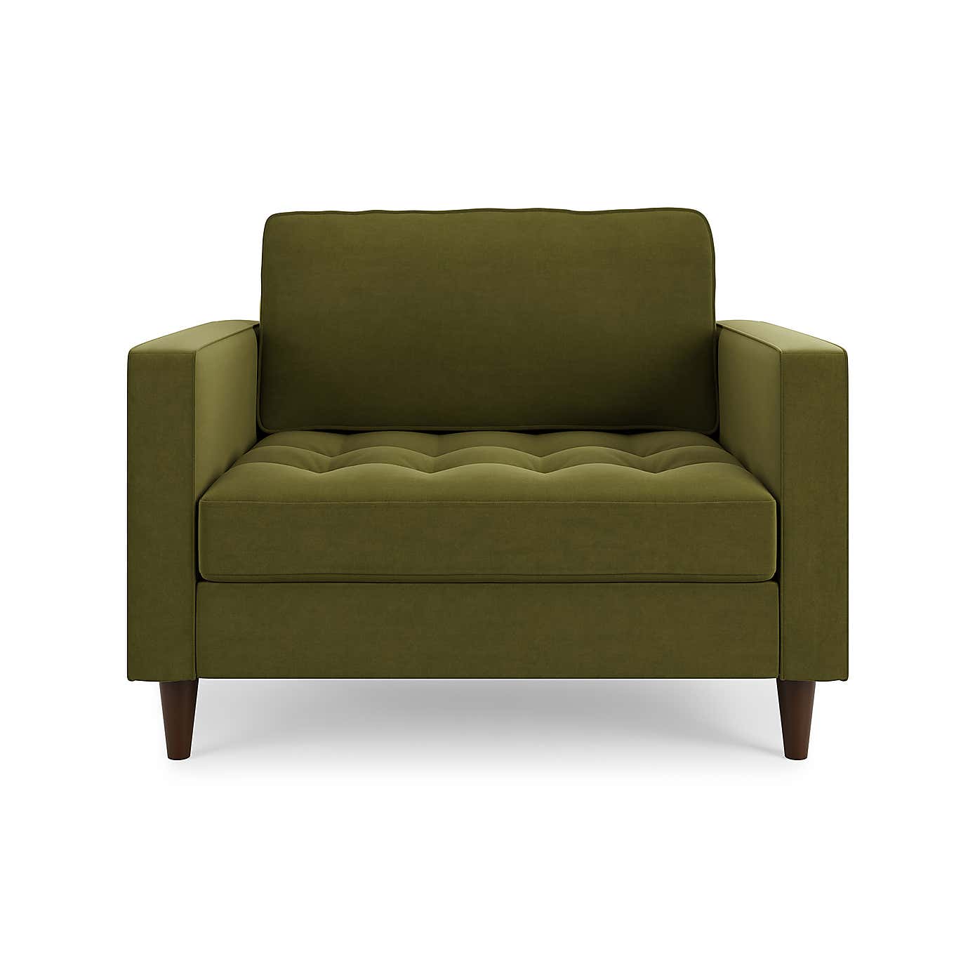 Zoe Velvet Snuggle Single Sofa Bed