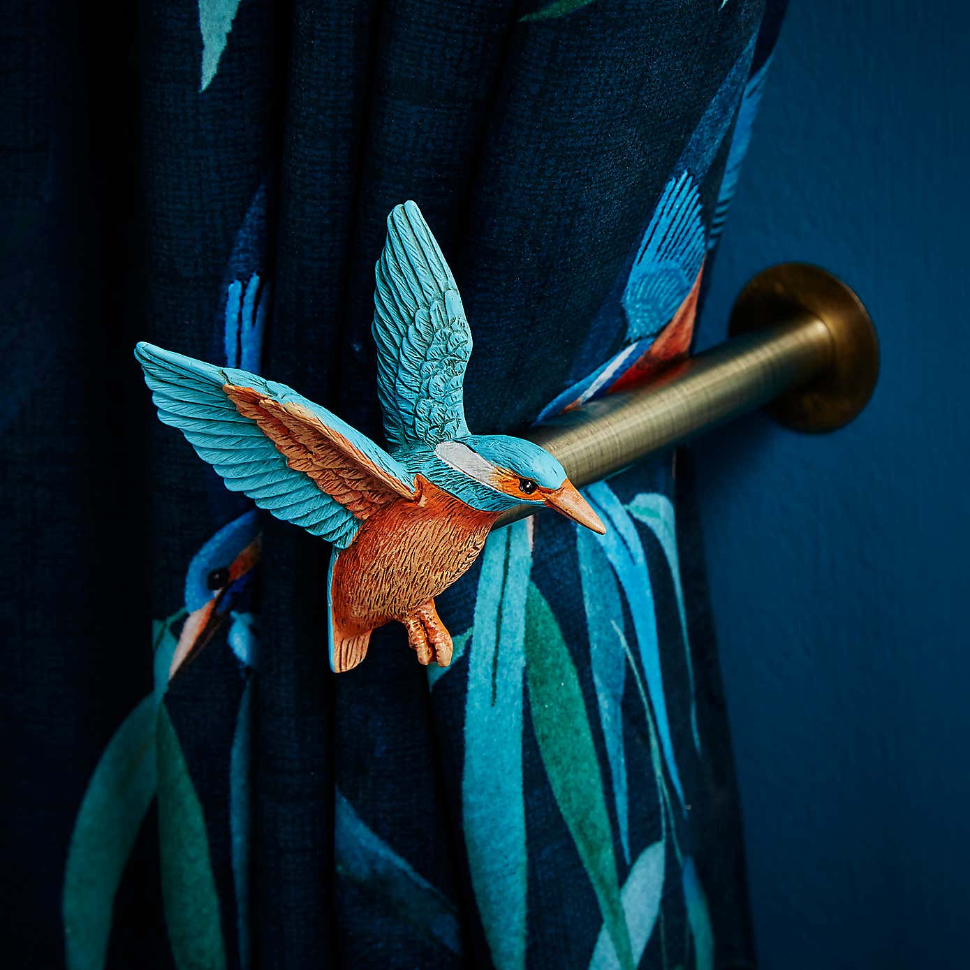 Kingfisher Curtain Holdbacks