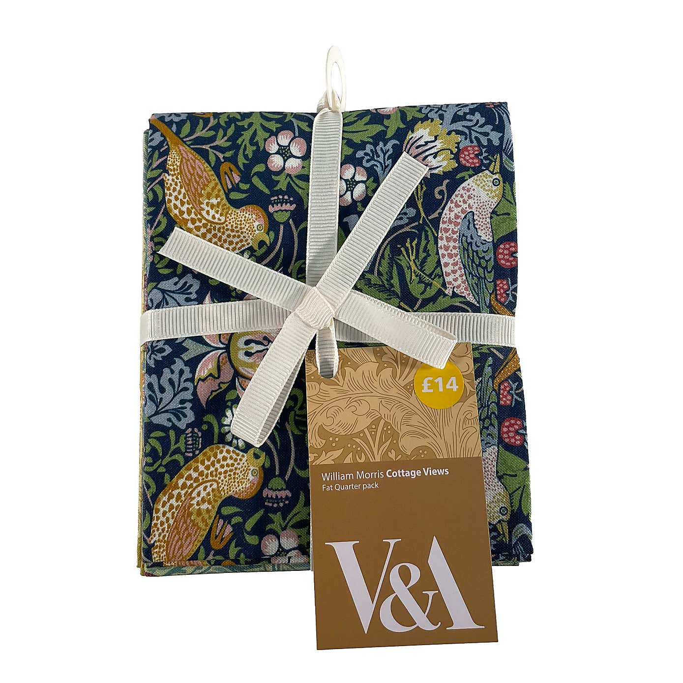 William Morris Set of 5 Cottage Views Fat Quarters