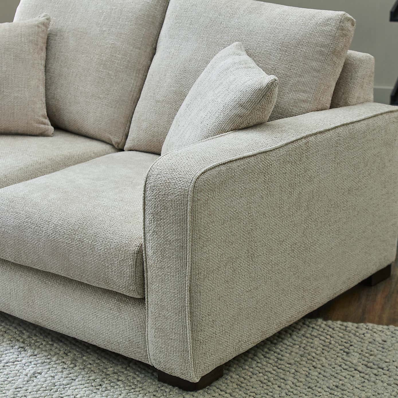 Carson Chunky Chenille 2 Seater Sofa