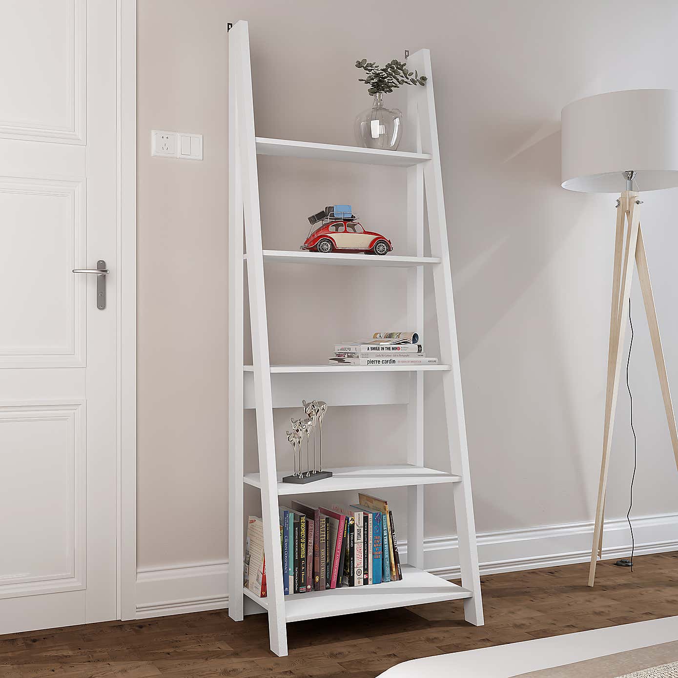 Tiva Ladder Bookcase