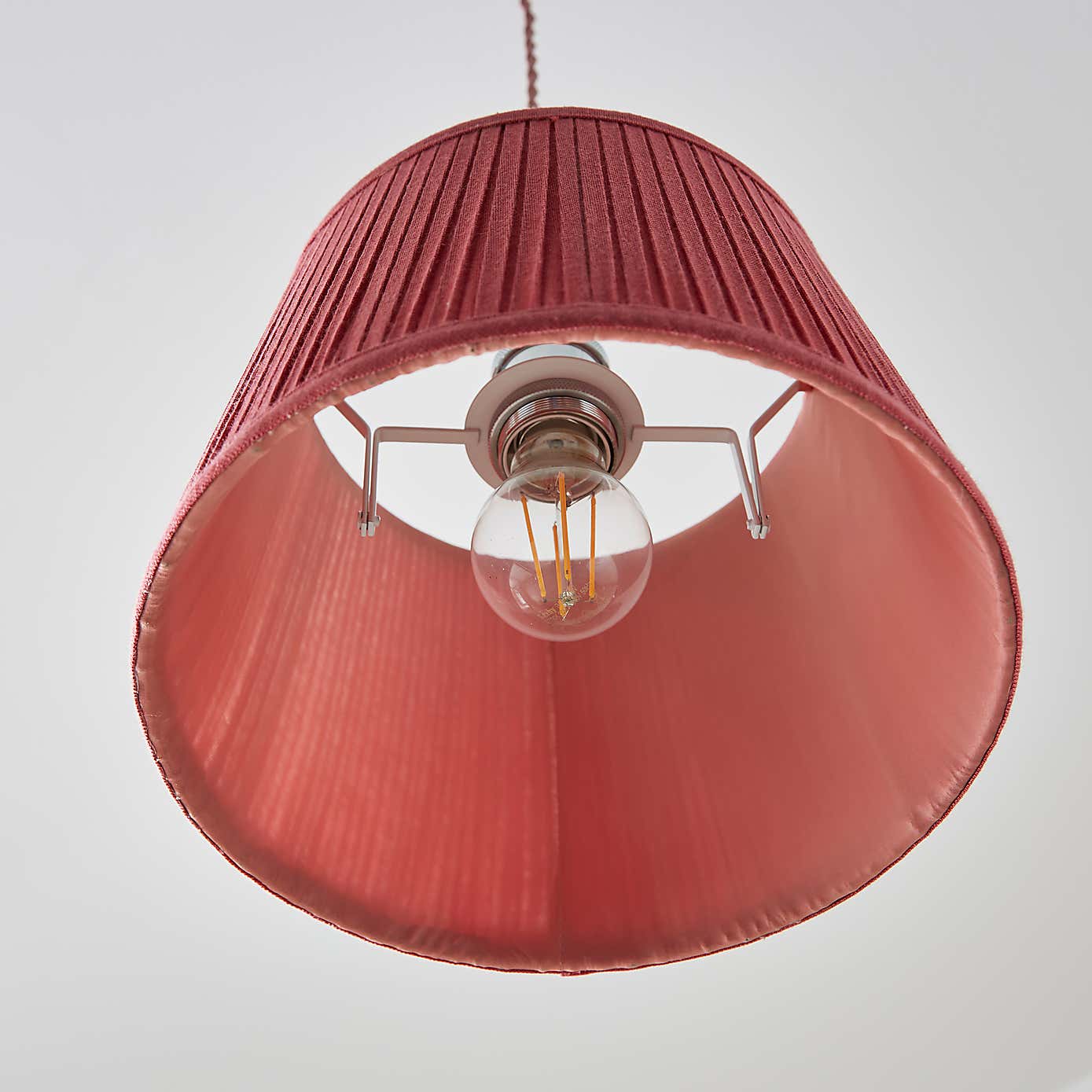 Polly Pleated Drum Lamp Shade
