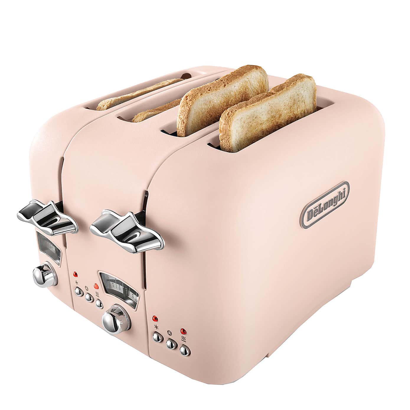 Delonghi 4 Slice Argento Toaster