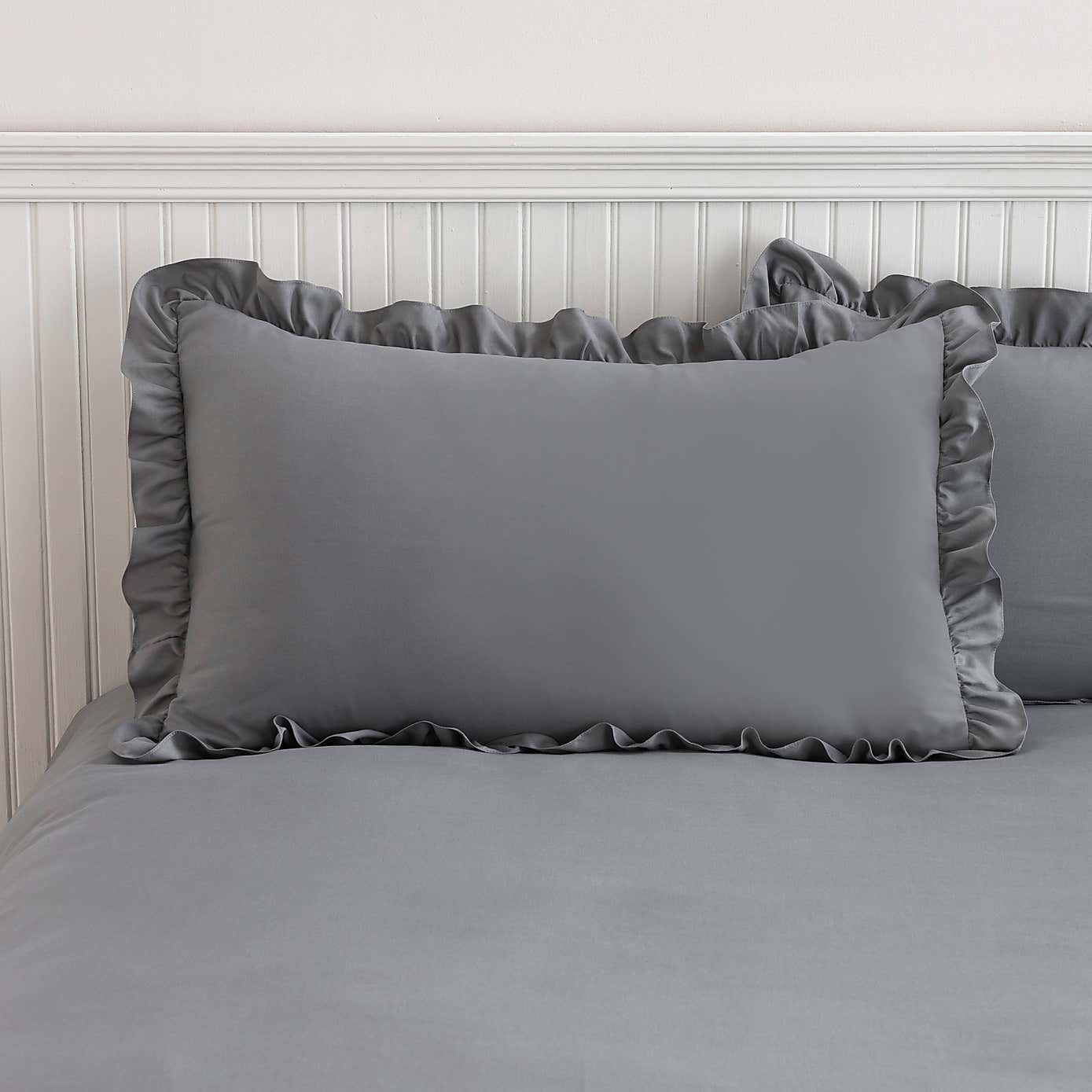 Briona Frilled Edge Duvet Cover & Pillowcase Set