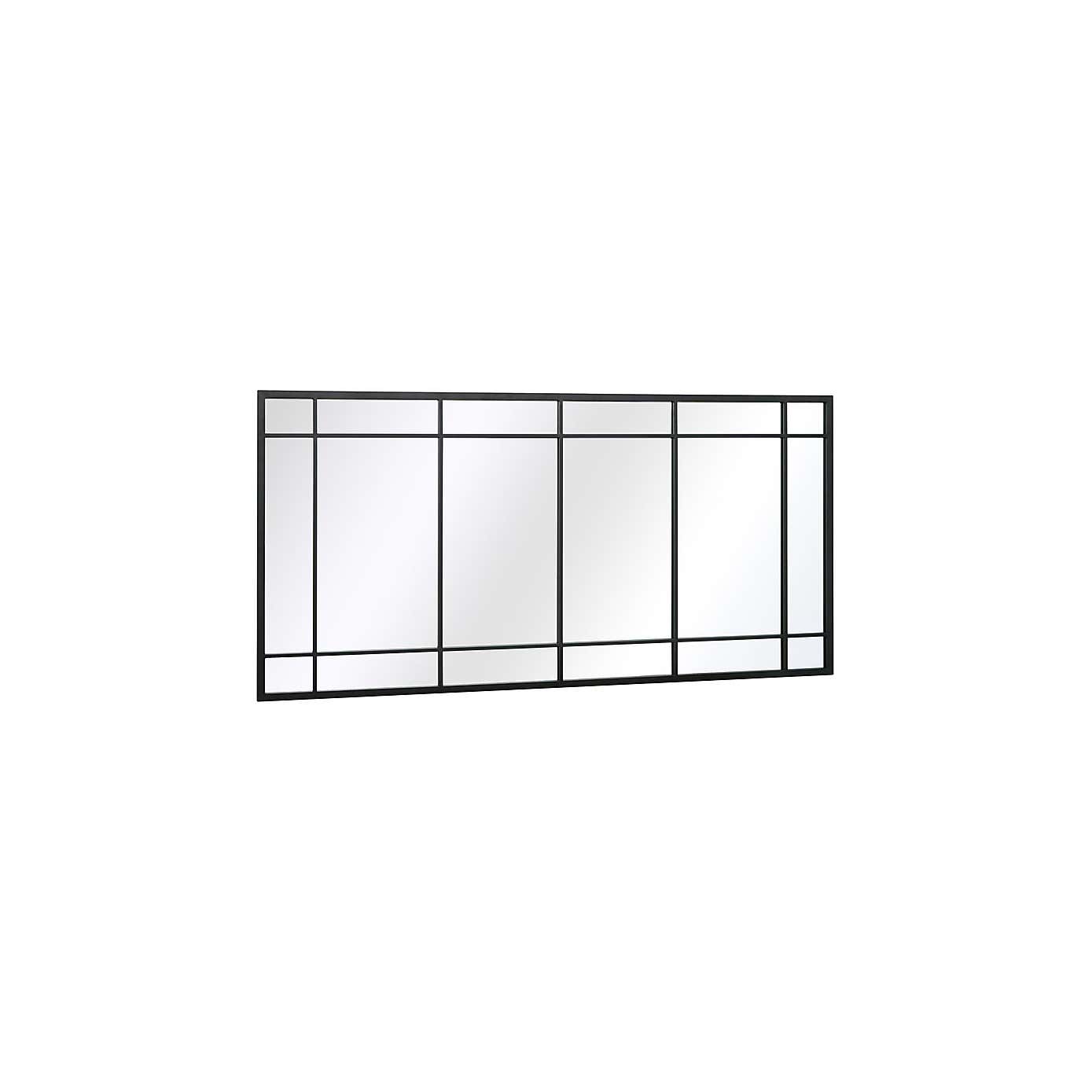 The Tabula Window Leaner Wall Outdoor Garden Mirror