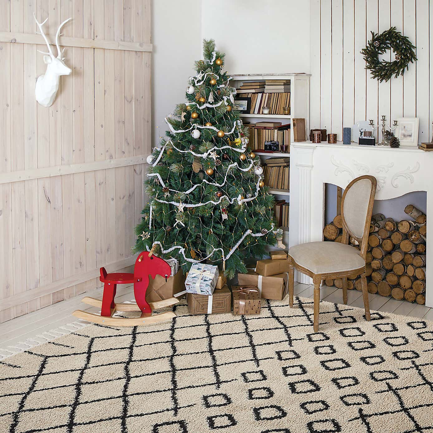 Moroccan 1 Shaggy Rug