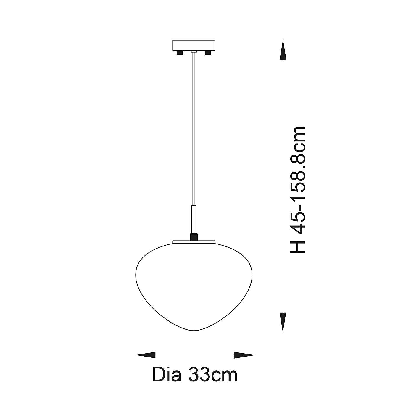 Vogue Lighting Ella Pendant Light