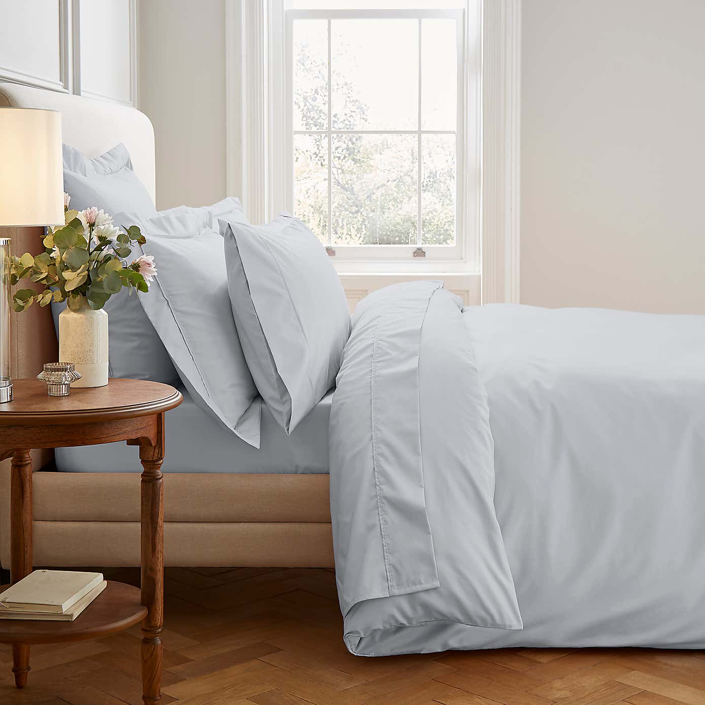 Dorma Egyptian Cotton 400 Thread Count Percale Duvet Cover