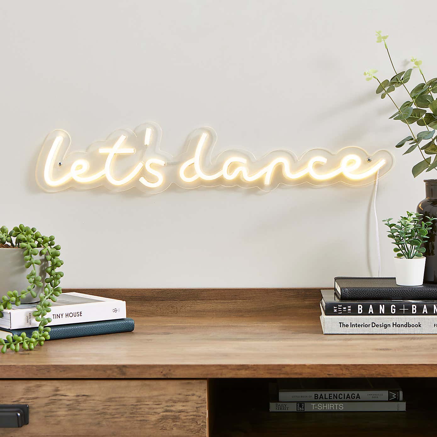 Let's Dance Neon Wall Light