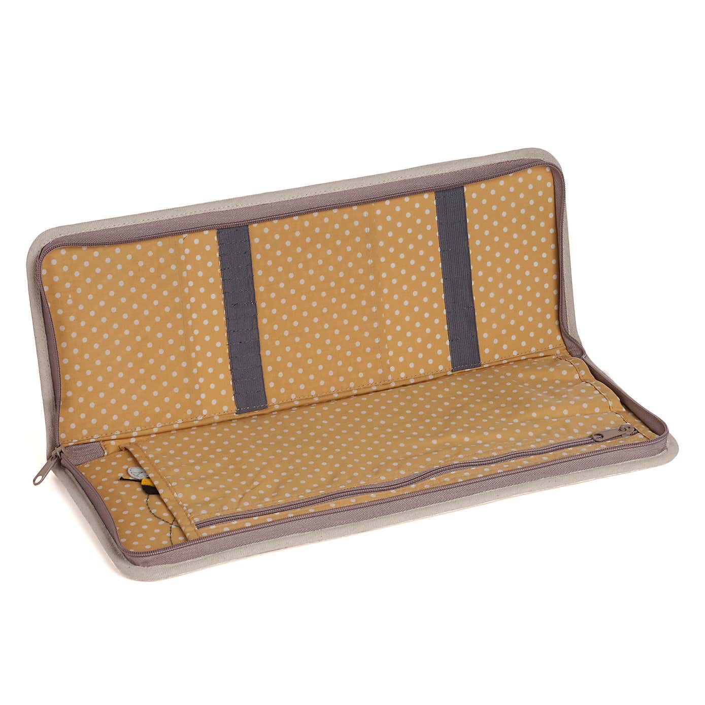 Hobby Gift Linen Bee Applique Hard Hook Pin Organise