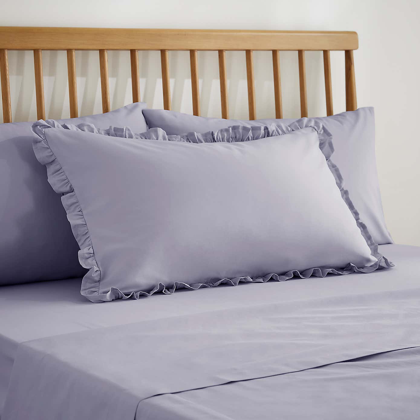 Pure Cotton Frilled Pillowcase