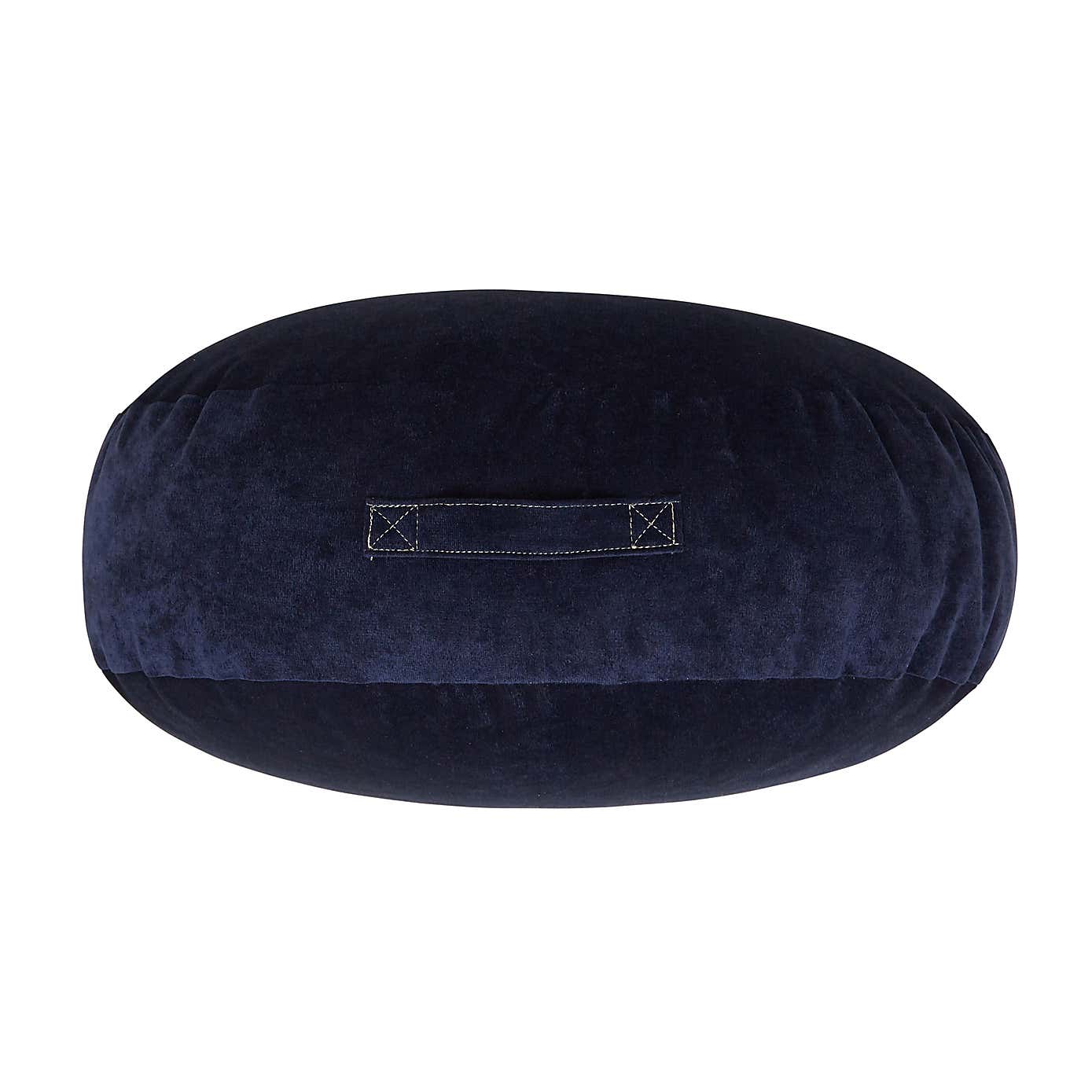 Matte Velour Indigo Floor Cushion