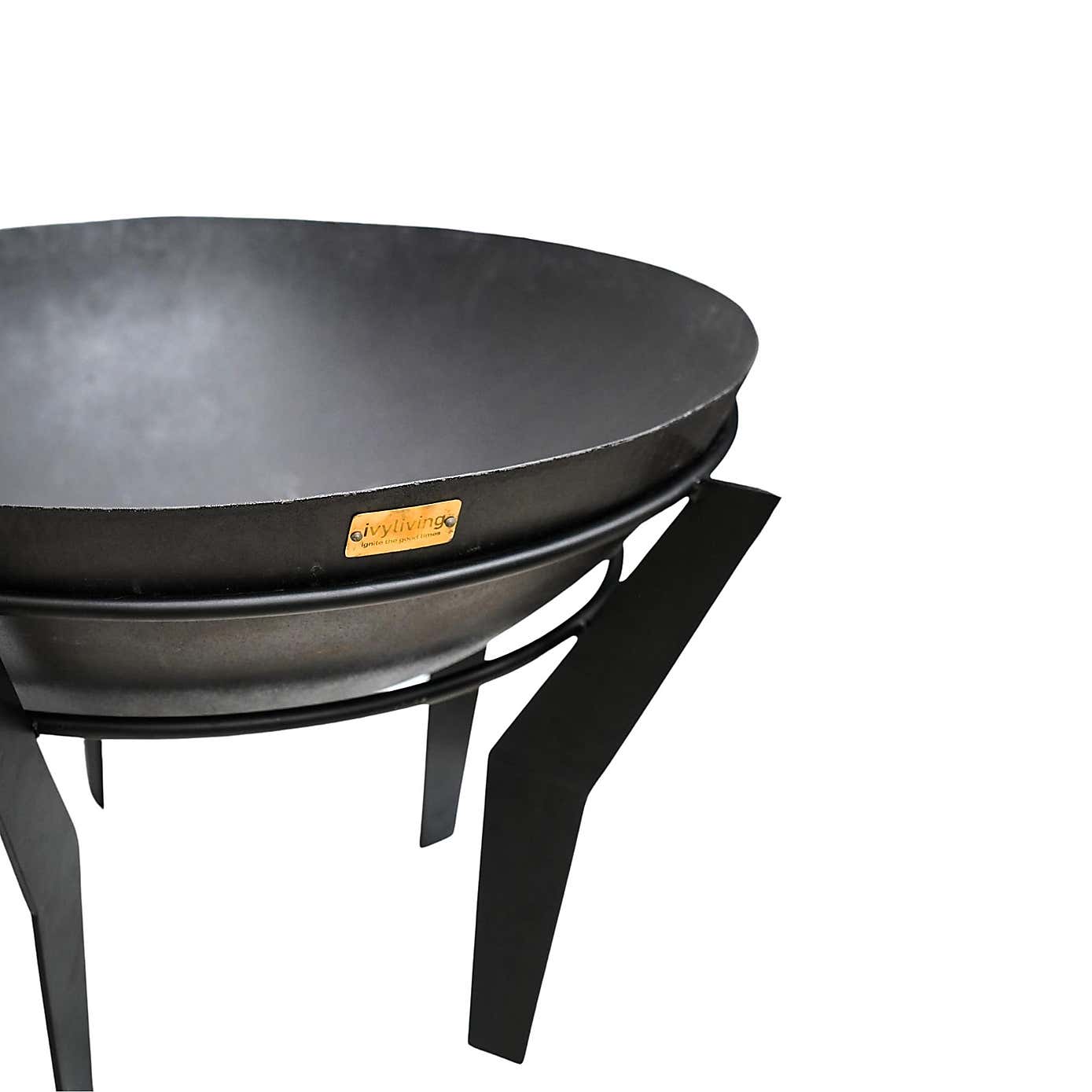 Outdoor Metal Kendal Firebowl with Stand