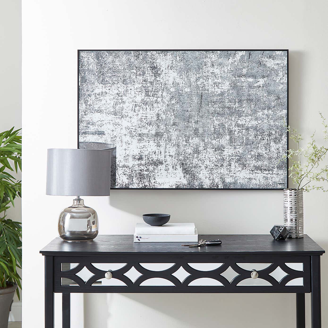 Distressed Rectangle Wall Mirror