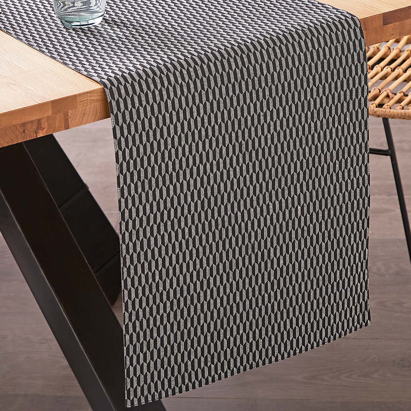 Geometric Table Runner