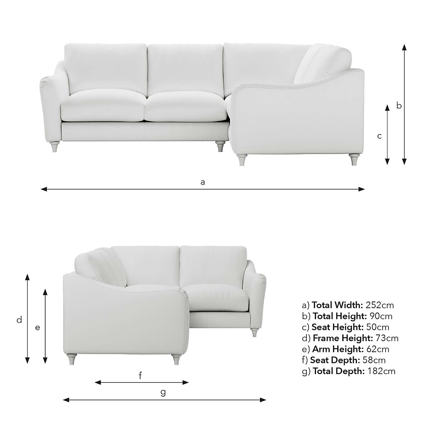 Hattie Cosy Weave Corner Unit Sofa