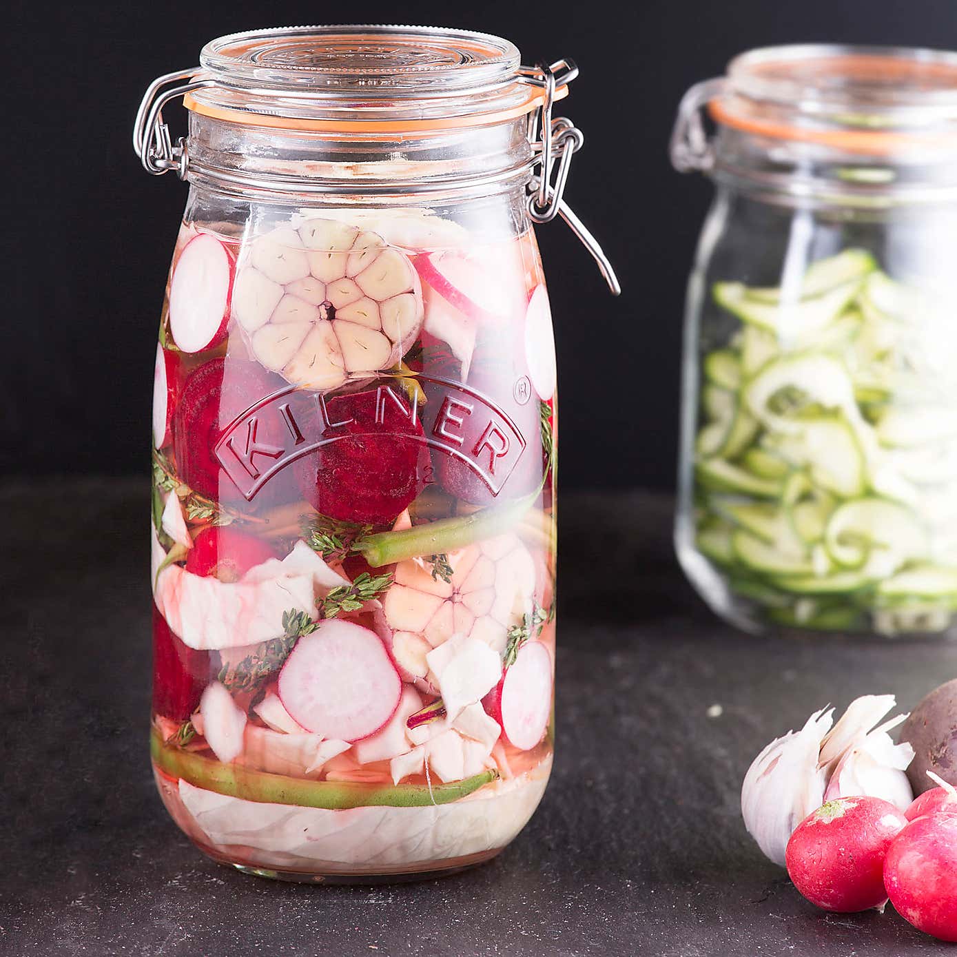 Kilner 1.5 Litres Round Clip Top Jar