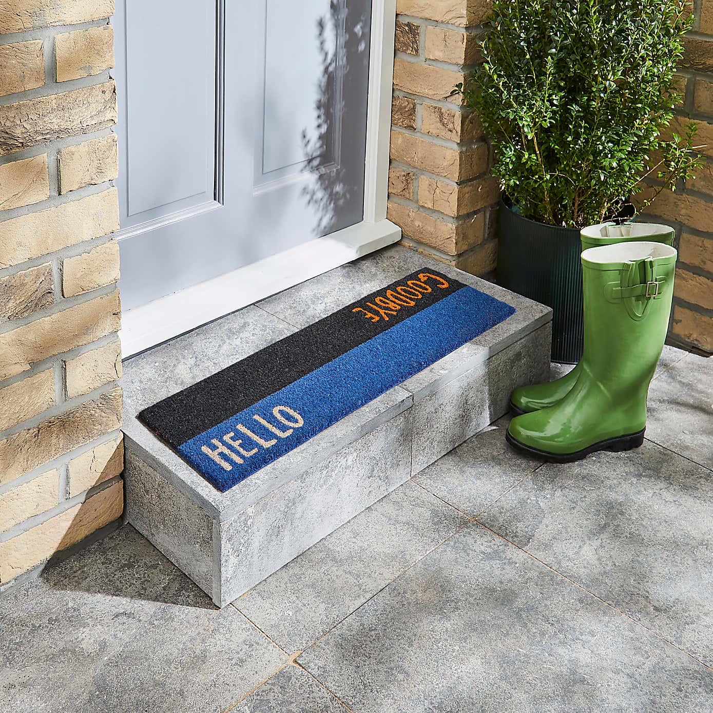 Elements Hello Coir Outoor Step Doormat