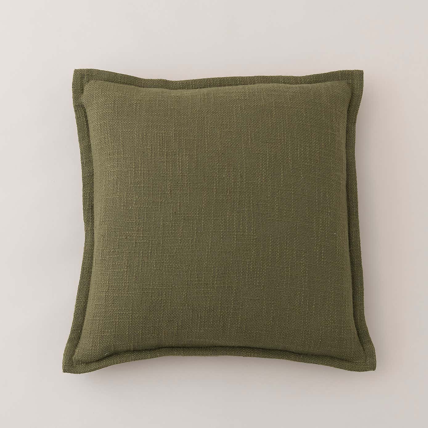 Westcott Cotton Velvet Slub Square Cushion