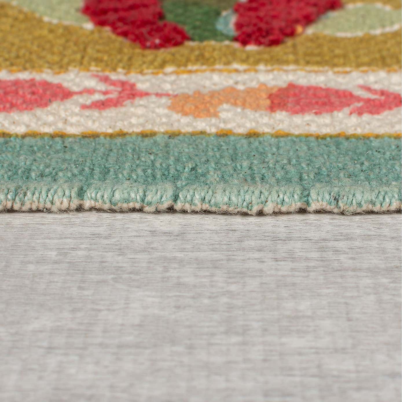 Rani Embroidered Floral Runner