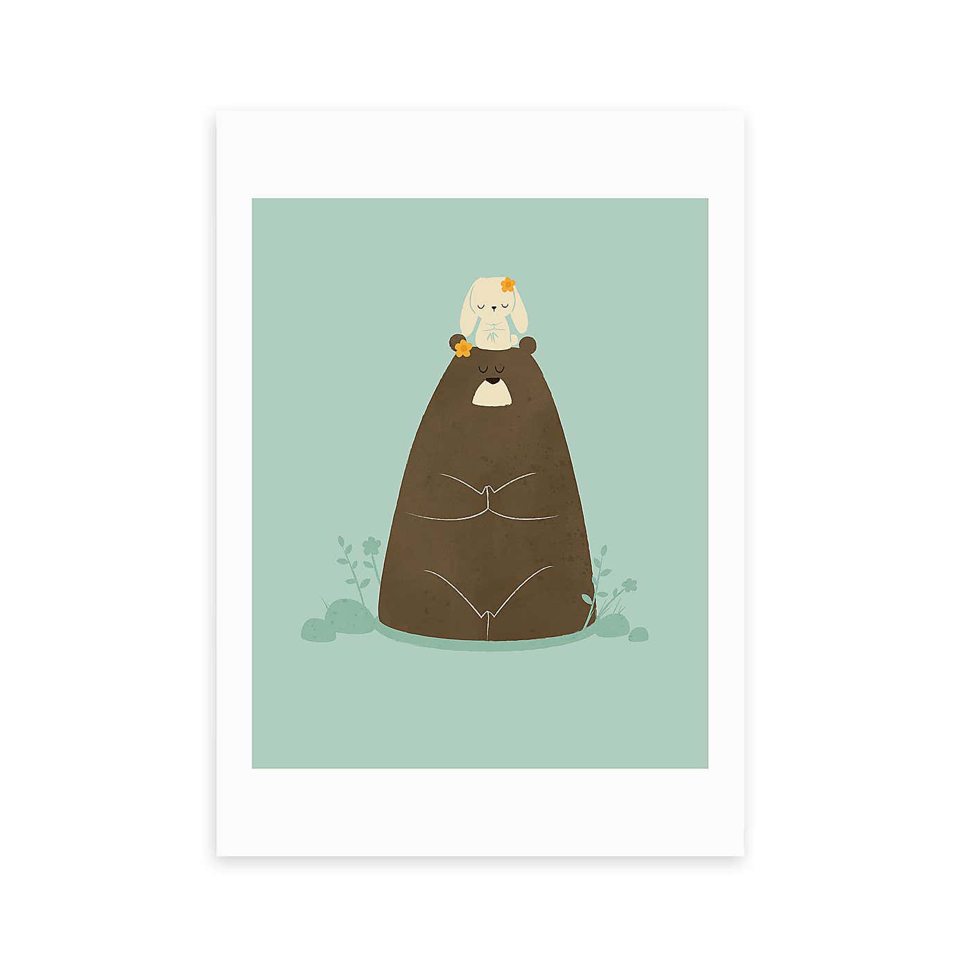 East End Prints Namaste Print