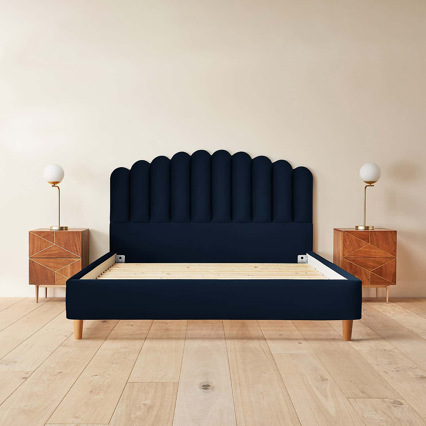 Silentnight Oriana Bed Frame, Velvet