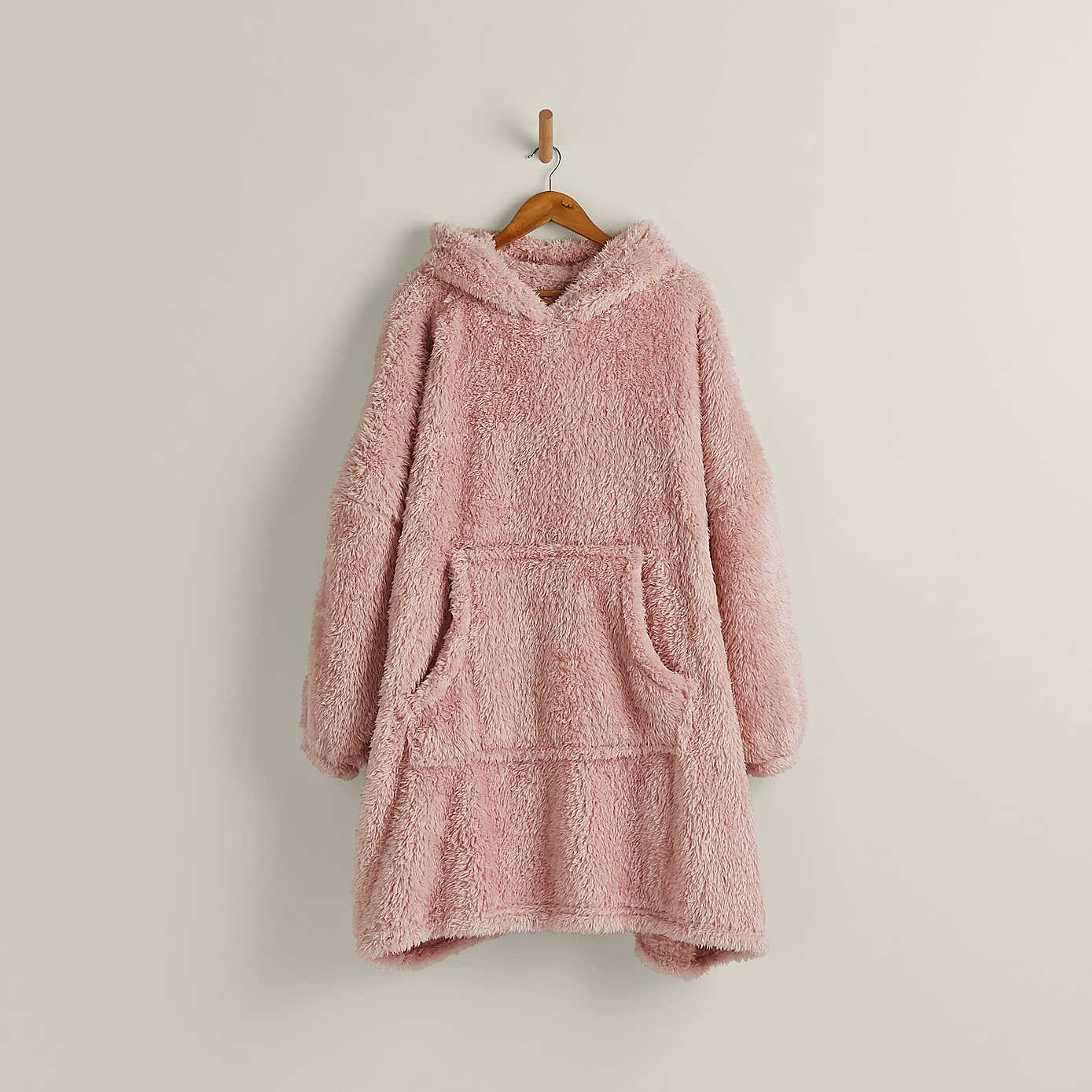 Teddy Oversized Blanket Hoodie